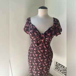 Floral mini dress
